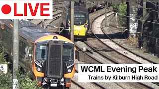 LIVE evening peak WCML trains by Kilburn High Road [upl. by Charmion628]