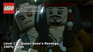 17 Queen Anne’s Revenge 100 Guide  LEGO Pirates of the Caribbean [upl. by Strait]