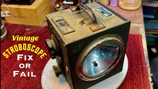 Vintage Stroboscope Fix or Fail [upl. by Nnylyrehc77]