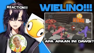 REACTION WielinoINO CAPEK BANGET KETAWAIN TINGKAH MEREKA [upl. by Aeel]