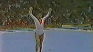 Natalia Shaposhnikova 1980 Olympics Floor [upl. by Mellitz945]