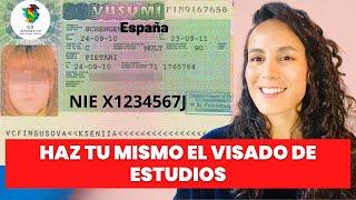 GUÍA Paso a Paso Cómo Solicitar el VISADO de ESTUDIOS desde el Extranjero  TUTORIAL Completo [upl. by Baron]