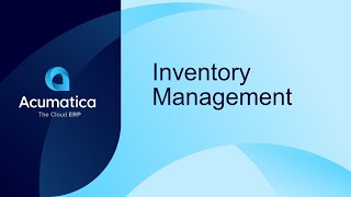 Inventory Management [upl. by Noeled]