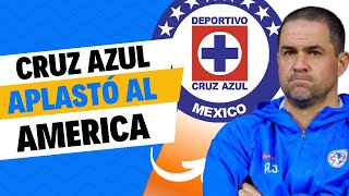 ¡CRUZ AZUL APLASTA al AMÉRICA  GOLEADA 41 del CRUZ AZUL que deja huella [upl. by Peggy657]