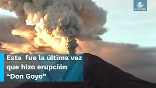 ¿Cuál ha sido la erupción más fuerte del volcán Popocatépetl [upl. by Tteraj]