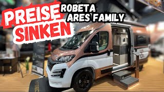 Wohnmobil PREISE SINKEN  Caravan Salon 2024 auch bei Robeta Kastenwagen [upl. by Nilcaj517]