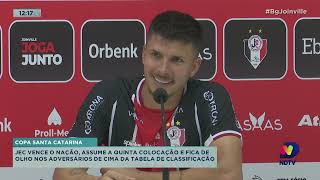 Copa Santa Catarina JEC vence o Nação assume a quinta colocação e fica de olho nos adversários [upl. by Terry]