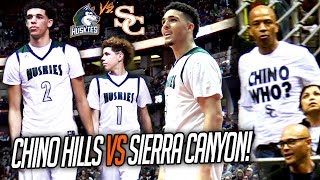 Lonzo LaMelo amp LiAngelo Each GO OFF Chino Hills vs Sierra Canyon CHAMPIONSHIP GAME FULL HIGHLIGHTS [upl. by Nimzzaj907]