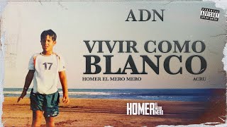 Homer el Mero Mero ACRU  Vivir como blanco Visualizer [upl. by Eindys44]