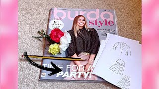 Burda 12024  Browsethrough  Sewing Inspiration [upl. by Laon]