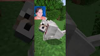 Super dog VS 1000 GOLEMS  🐶⚔️ minecraft shorts [upl. by Grof]