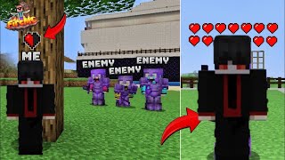 How I Survive in FireMc With 1 heart To Max Herts firemc PSD1 [upl. by Annaeed]