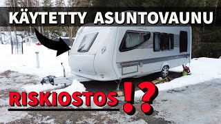 Ostettiin käytetty asuntovaunu Hobby 545 KMF [upl. by Sorkin]