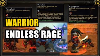 How to get Endless Rage WoW Warrior [upl. by Niajneb]