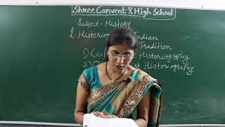 10th Standard  History  Historiography Indian Tradition part 1 [upl. by Nahgeem979]