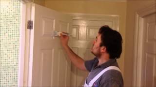 How to Sand and Paint an Interior Door [upl. by Amarillas675]