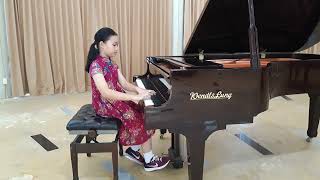 Piano Solo Junior C Class Miss Jinwara Chulekha [upl. by Ajin]