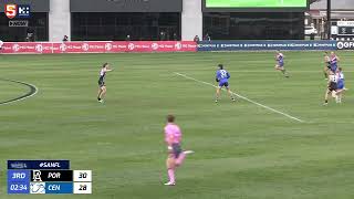 Rd 12 Hostplus SANFL Snapshot  Centrals AIden Grace goals from 55m [upl. by Nonnah887]