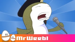 Jazzwhals  A Narwhals jazz remix  animated music video  MrWeebl [upl. by Flessel]