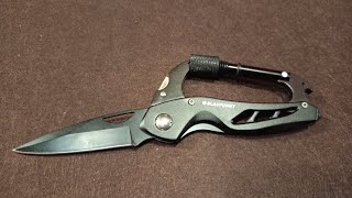 BLAUPUNKT carabiner knife karabíner kés [upl. by Cho]