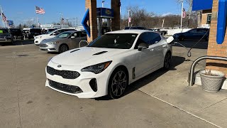 2021 Kia Stinger GT1 Resonator and Muffler Delete 33TT [upl. by Reyotal366]