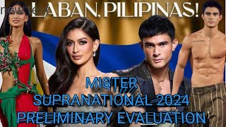 MISTER SUPRANATIONAL 2024 PRELIMINARY EVALUATION LIVE REACTION VIDEO [upl. by Leakcim]