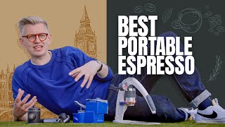 The Best Portable Espresso Machine  A Ridiculous London Day Out [upl. by Ynffit]