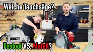 Welche TAUCHSÄGE Festool VS Mafell  Wo sind die Unterschiede valentinmike [upl. by Deborath763]