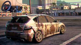 Rebuilding a SUBARU Impreza WRX STI  NFS HEAT  LOGITECH G29 Gameplay [upl. by Reider846]