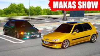 OTOBAN FARESİ İLE TRAFİKTE MAKAS ATTIK  PEUGEOT 106 [upl. by Thorstein]