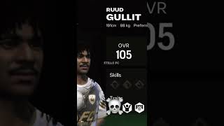 Gullit stats ☠️💀💀  fcmobile fifamobile fifa viral shorts ballondor fifamobile [upl. by Cirri907]