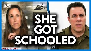 Host Goes Silent as Her Gotcha Question for IDF Officer Backfires [upl. by Naus535]