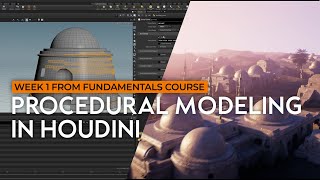 Houdini Beginner Tutorial  Intro To Procedural Modeling 3 Hours of free lessons [upl. by Ttelrahc77]