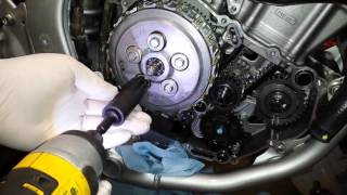 CRF250L Clutch Mod  Judder Spring Removal [upl. by Lishe]