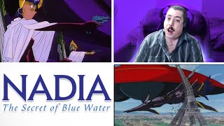 SFR Nadia The Secret of Blue Water Episode 38 quotTo the Skyquot REACTION [upl. by Nojed]