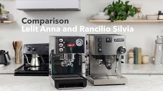 Lelit Anna and Rancilio Silvia Comparison [upl. by Anoniw528]