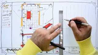 HOW TO DRAW A ONE POINT PERSPECTIVE [upl. by Rella]