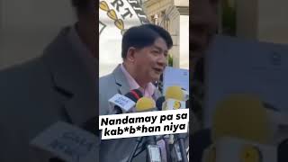 LARRY GADON NANDAMAY PA SA KABOBOHAN NIYA‼️ trendingshorts [upl. by Reina]