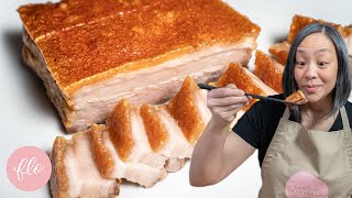 Crispy Pork Crackling Better than the Pork Belly  Air Fryer StepByStep [upl. by Alrzc]