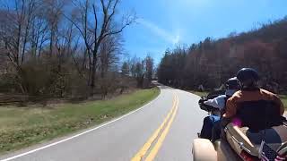 Lake Winfield Scott to Hwy 60 on TriGlide Pt5 2014harleydavidsontriglide suchesga [upl. by Malan]