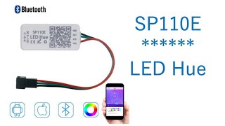 SP110E Bluetooth Pixel Led Controller WS2811 WS2812B WS2812 [upl. by Odoric427]