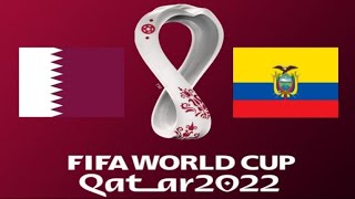 FIFA WORLD CUP  QATAR 2022  QATAR x EQUADOR [upl. by Enihpad936]