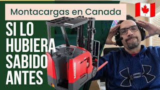 Mi experiencia como operador de montacargas en Canada te lo cuento todo [upl. by Ilene]