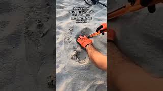 GUADAGNARE CON IL METAL DETECTOR IN SPIAGGIA metaldetector metaldetecting treasurehunting [upl. by Kreager]