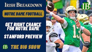 Notre Dame Has A Get Right Opportunity Against Stanford [upl. by Button455]