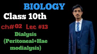 Dialysis Peritoneal Dialysis and Haemodialysis  Class 10th Biology Channel 02 biologybasic [upl. by Yssirhc]