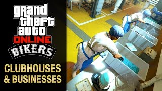 GTA Online  All Clubhouses and Business Bikers DLC [upl. by Nerdna]