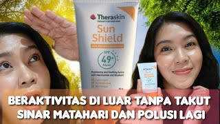 Theraskin Sun Shield Anti Pollution Hybrid Sunscreen SPF 49 PA   theraskinkosmetika [upl. by Emirak507]