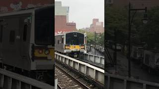 M7 7722 leading M7 set from Flushing Main St toward Port Washington [upl. by Lledrev]