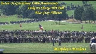 Battle Of Gettysburg 150th Picketts Charge HD Full BGA [upl. by Anne]